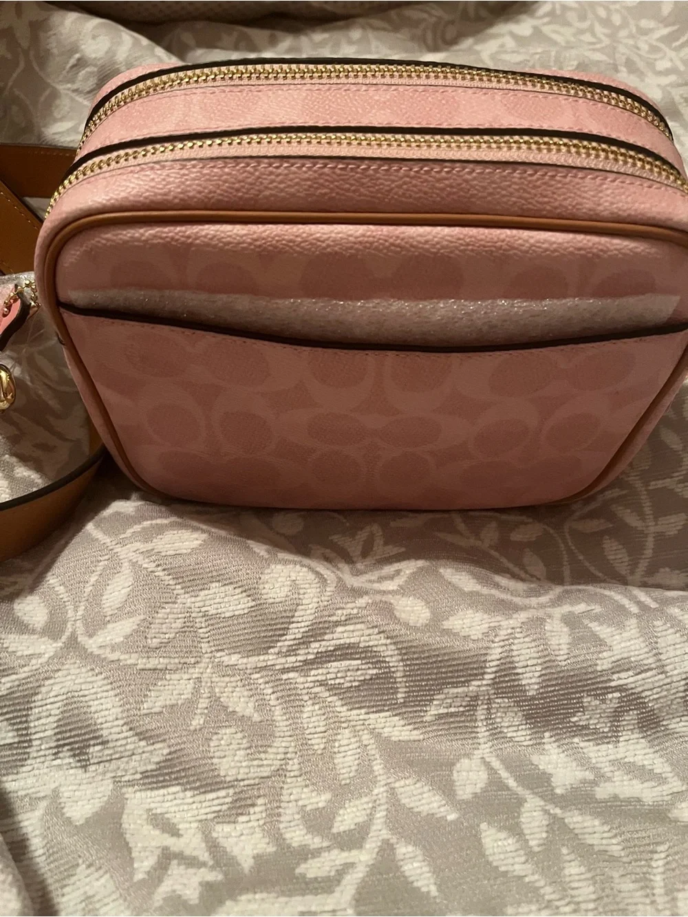 NWT Coach Powder Pink Mini Carey